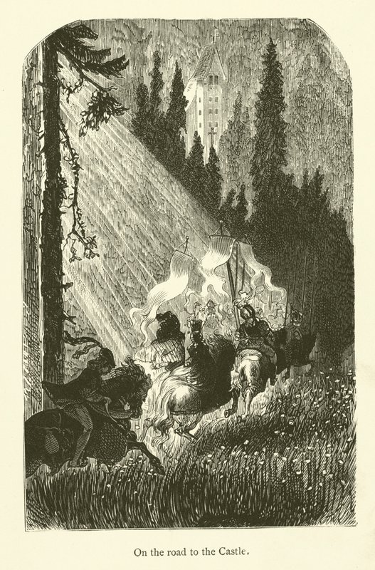 Illustratie voor de werken van Rabelais door Gustave after Dore