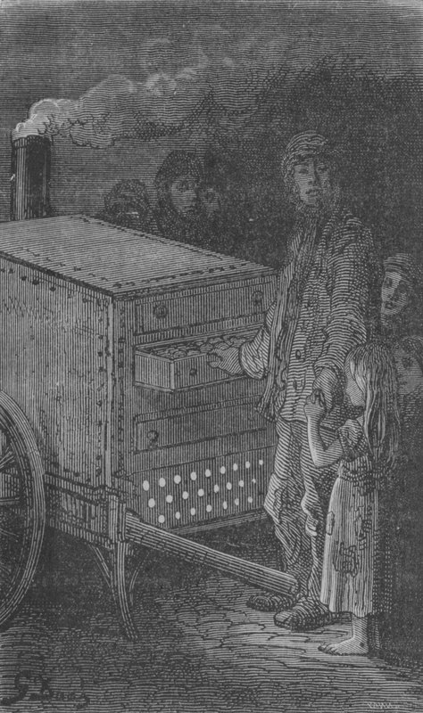 De Aardappelverkoper door Gustave after Dore