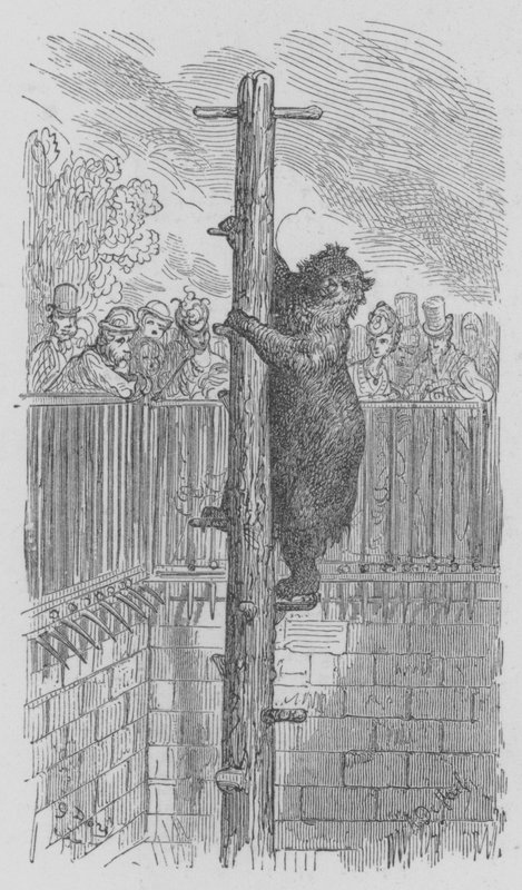 Regents Park, De Berenkuil door Gustave after Dore