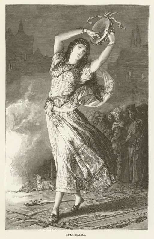 Esmeralda door Gustave Brion