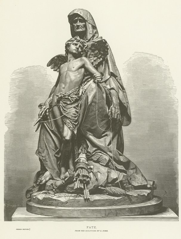 Allegorie van het Lot door Gustave Dore