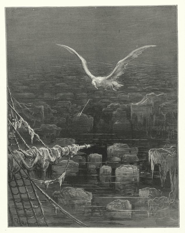 Gustave Doré illustratie voor Coleridge