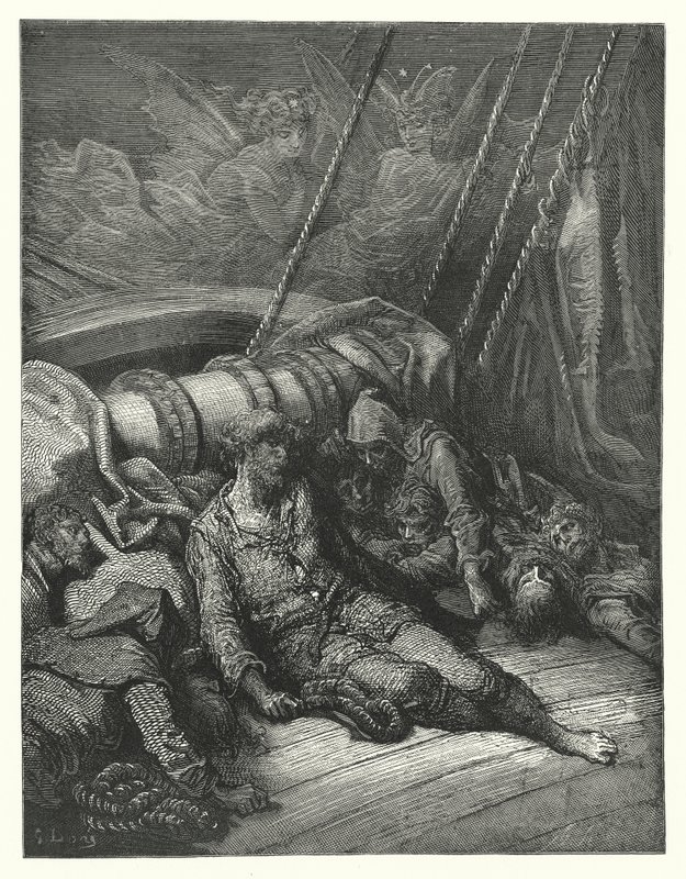 Gustave Doré illustratie voor Coleridge