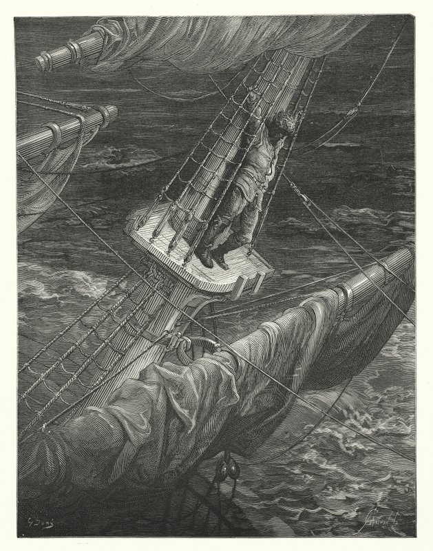 Gustave Doré illustratie voor Coleridge