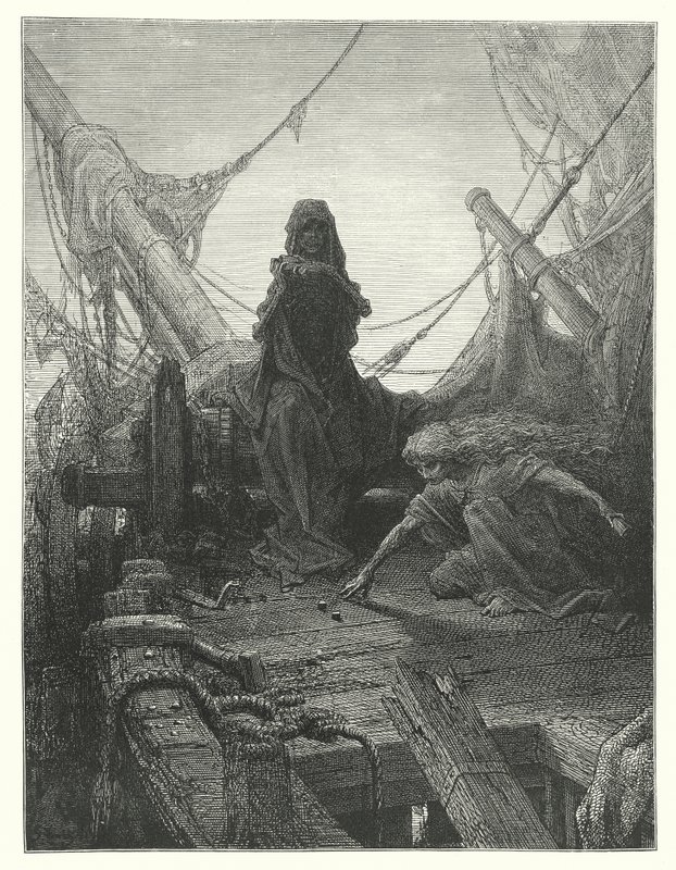 Gustave Doré illustratie voor Coleridge