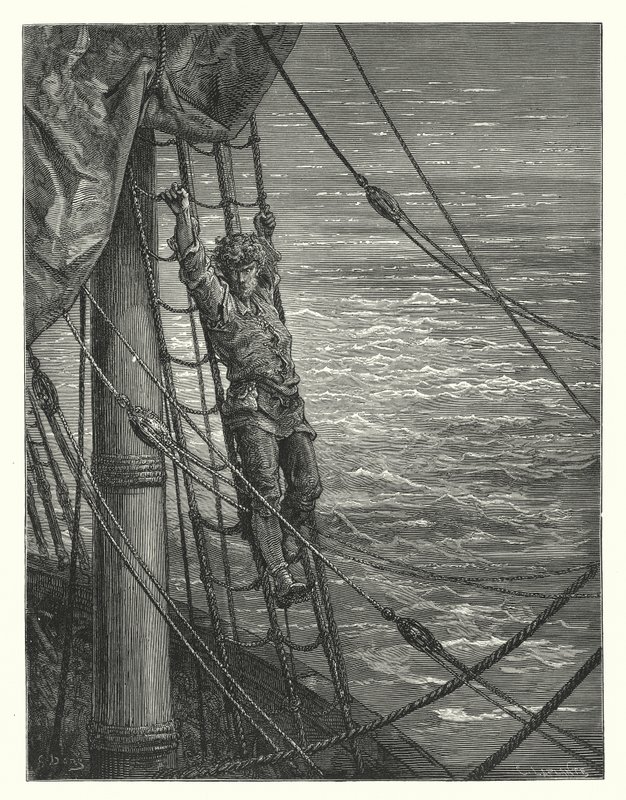 Gustave Doré illustratie voor Coleridge