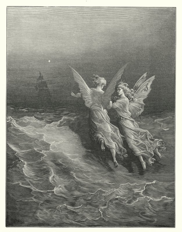 Gustave Dore illustratie voor Coleridge