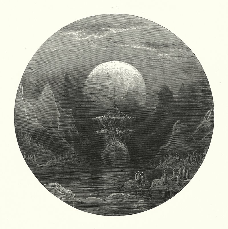 Gustave Dore illustratie voor Coleridge