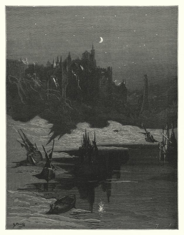Gustave Dore illustratie voor Coleridge