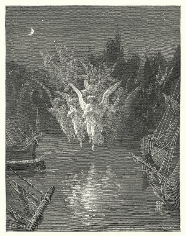 Gustave Doré illustratie voor Coleridge