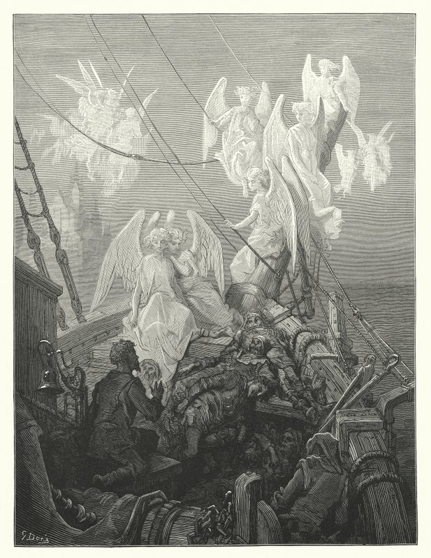 Gustave Doré illustratie voor Coleridge