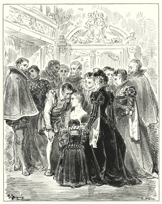 Don Quichot van Gustave Doré: "Vertel me, jij orakel,