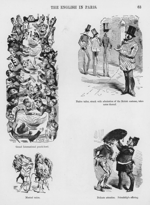Humoristische en groteske schetsen door Gustave Doré door Gustave Dore