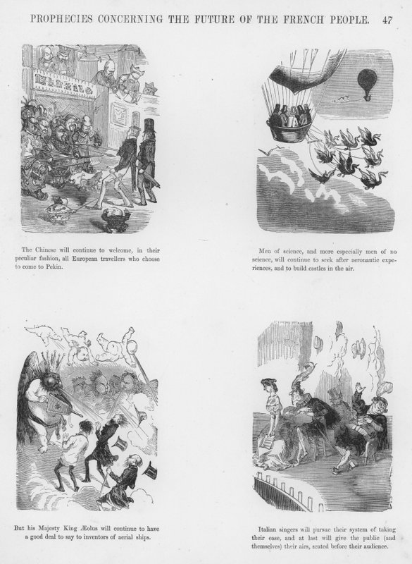 Humoristische en groteske schetsen door Gustave Dore door Gustave Dore