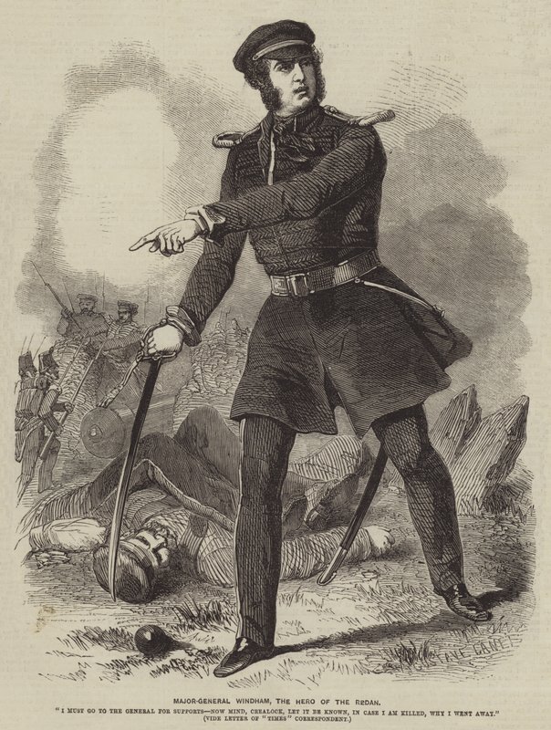 Generaal-majoor Windham, de Held van de Redan door Gustave Janet