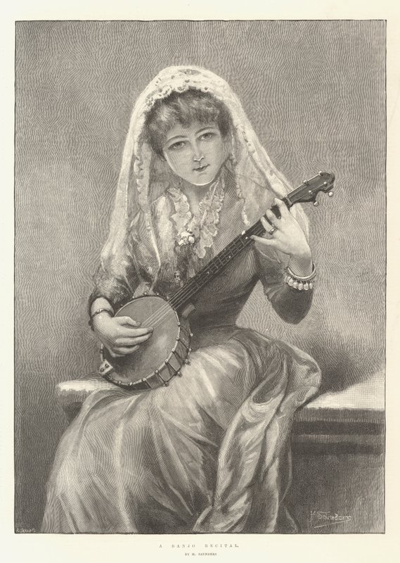 Een Banjo Recital door H. Saunders