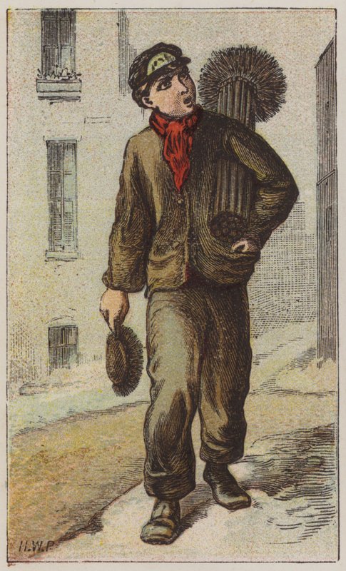 Schoorsteenveger door H.W. (after) Petherick