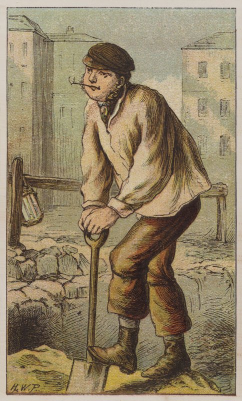 Grondwerker door H.W. (after) Petherick