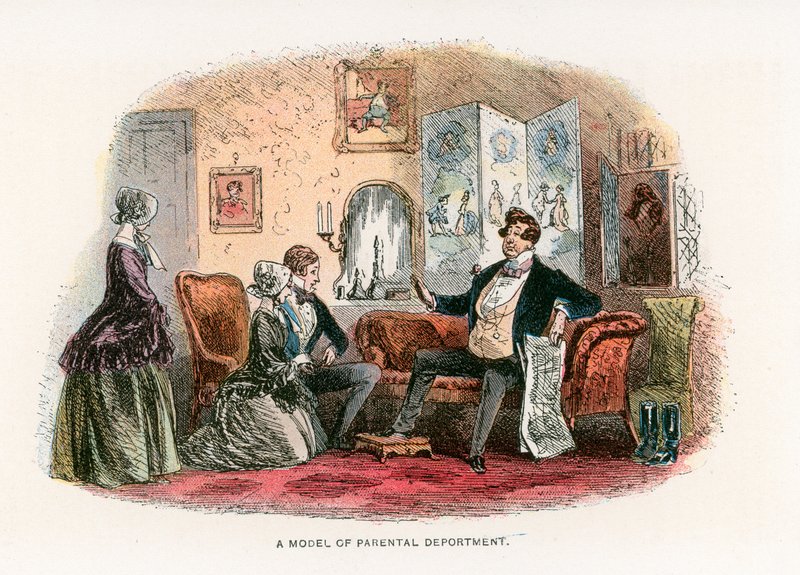 Illustratie voor Bleak House door Hablot Knight Browne