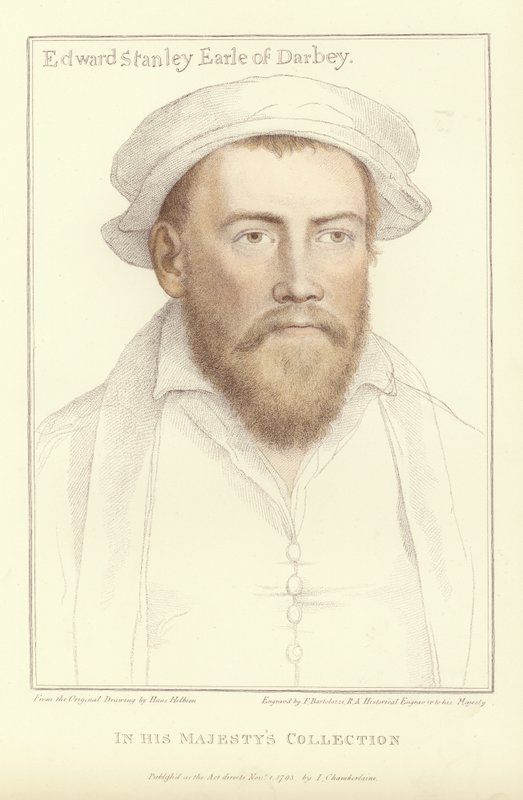 Edward Stanley, Graaf van Derby door Hans Holbein der Jüngere