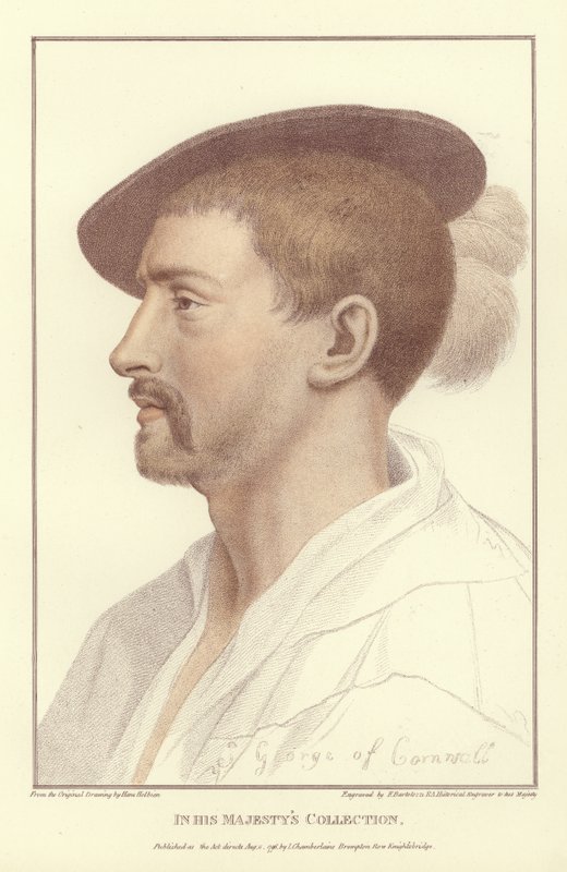 Simon George van Quocoute door Hans Holbein der Jüngere