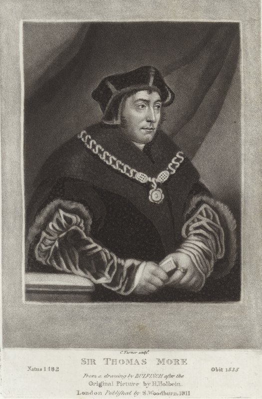 Sir Thomas More door Hans Holbein der Jüngere