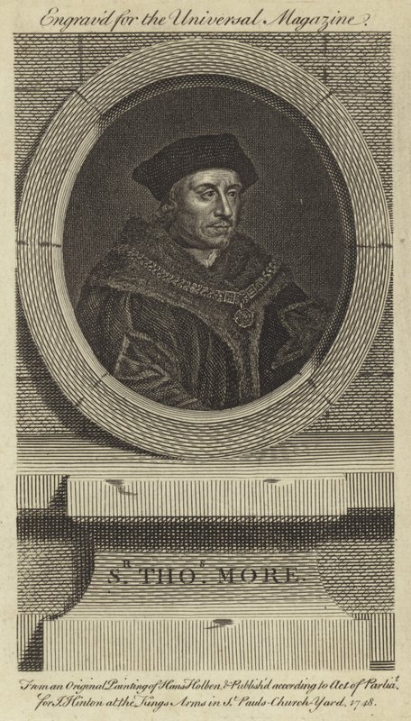 Sir Thomas More door Hans Holbein der Jüngere
