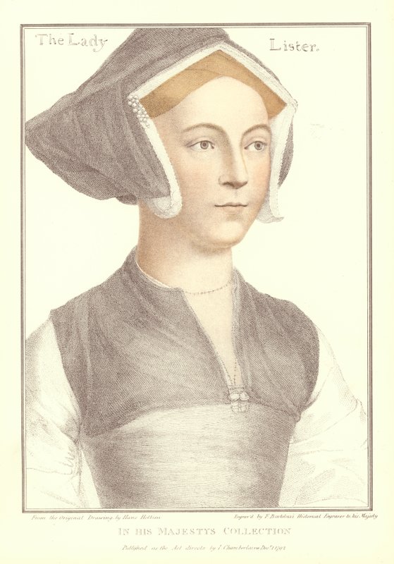 De Lady Lister door Hans Holbein der Jüngere