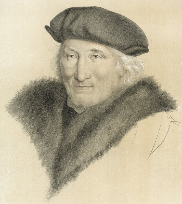 Ongeïdentificeerd portret door Hans Holbein, uit de Engelse Koninklijke Collectie door Hans Holbein der Jüngere