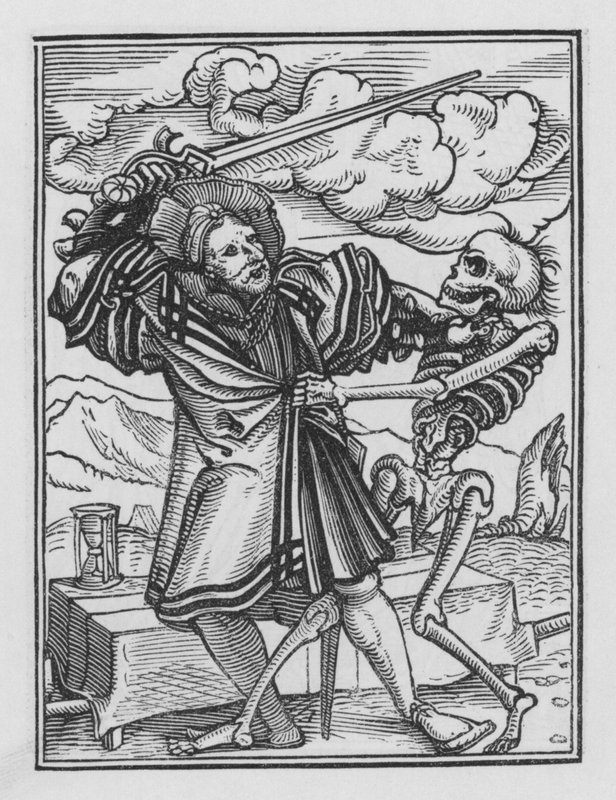 Holbeins Dodendans: De Edelman door Hans after Holbein the Younger
