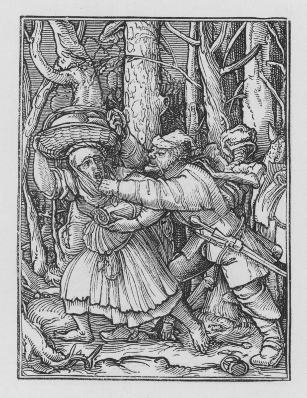 Holbeins Dodendans: De Rover door Hans after Holbein the Younger