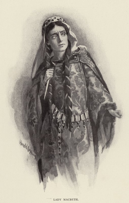 Lady Macbeth door Harold Copping