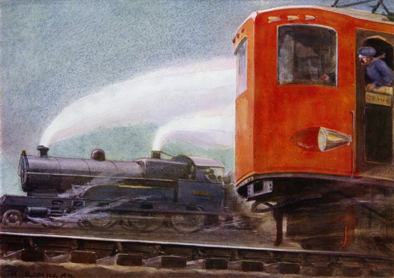 Stoom- en elektrische locomotieven op Britse spoorwegen door Harold Robert Millar
