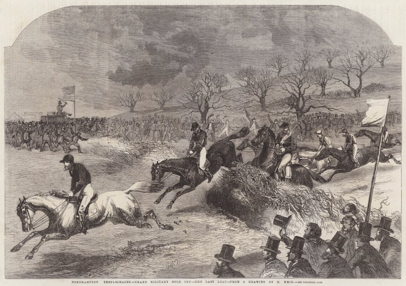 Northampton Steeplechases, Grand Military Gold Cup, de laatste sprong door Harrison William Weir
