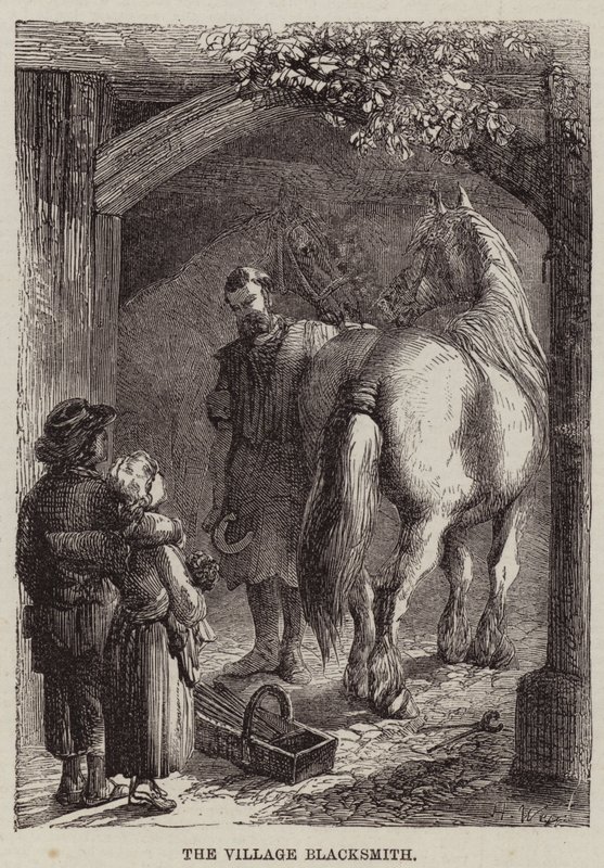 De Dorpssmid door Harrison William Weir
