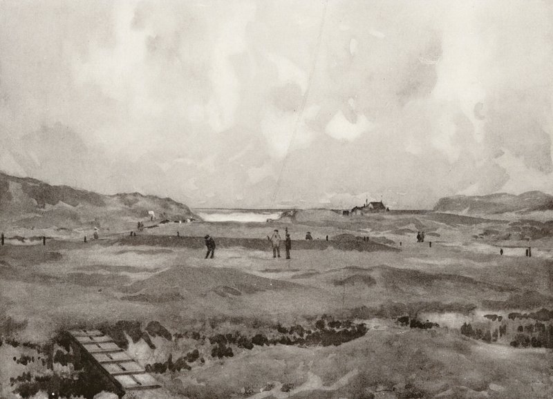 Golfbanen: Bude, het 