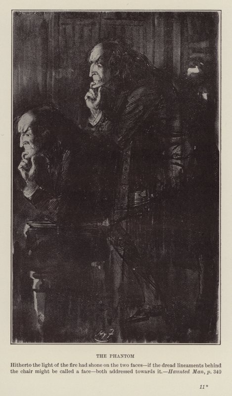 Kerstboeken van Charles Dickens: Haunted Man door Harry (after) Furniss