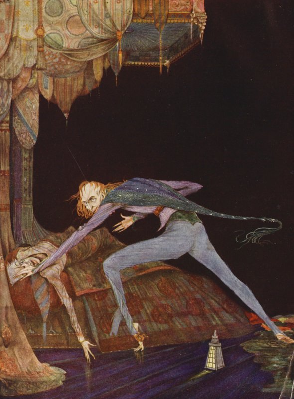 Edgar Allan Poe: Hij schreeuwde één keer, slechts één keer door Harry Clarke
