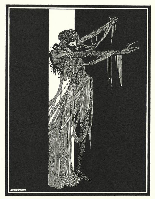 Edgar Allan Poe: De val van het huis Usher door Harry Clarke