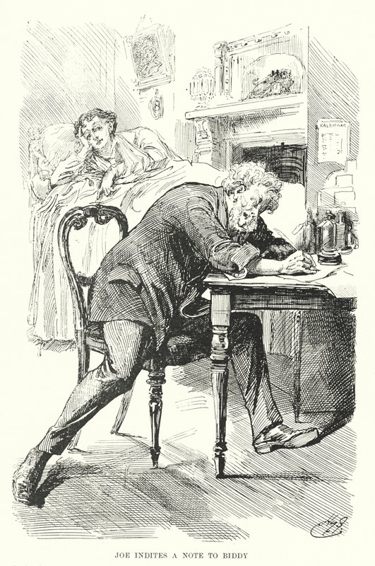 Illustratie voor Great Expectations van Charles Dickens door Harry Furniss