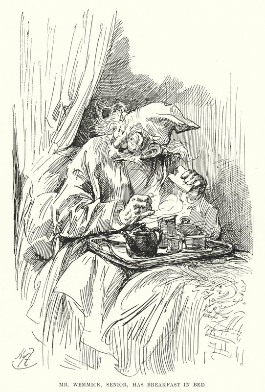 Illustratie voor Great Expectations door Charles Dickens door Harry Furniss