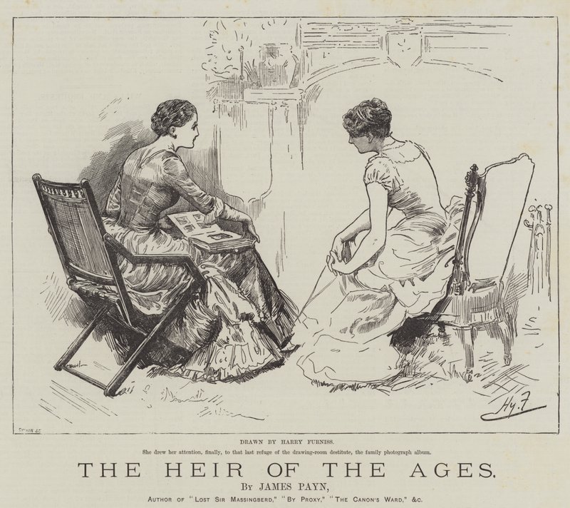 De Erfgenaam van de Eeuwen, door James Payn door Harry Furniss