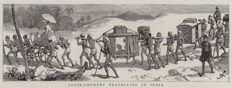 Reizen door India door Harry Hamilton Johnston