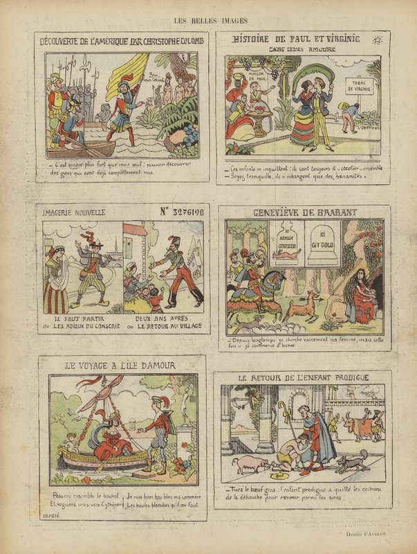 Illustratie voor Le Rire door Henri Avelot
