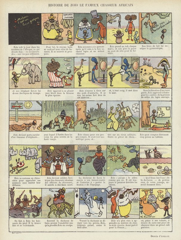 Illustratie voor Le Rire door Henri Avelot