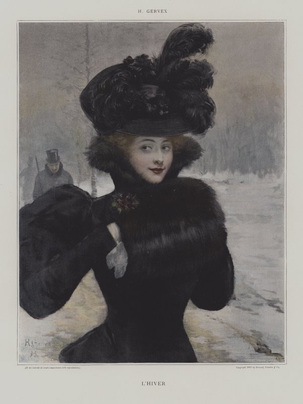 De Winter door Henri Gervex