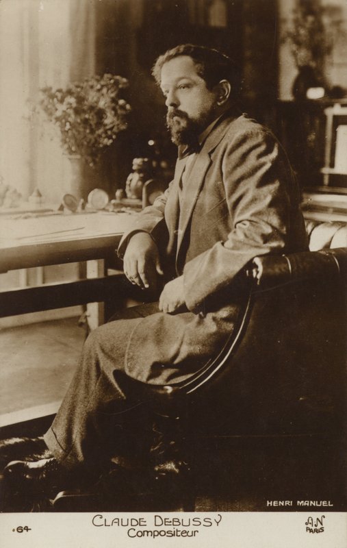 Claude Debussy, Franse componist (1862-1918) door Henri Manuel