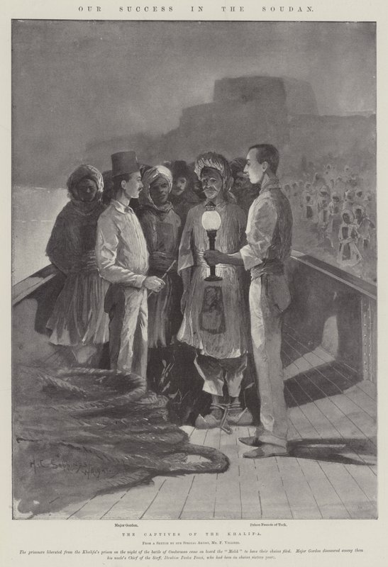 Ons Succes in de Soedan, de Gevangenen van de Khalifa door Henry Charles Seppings Wright