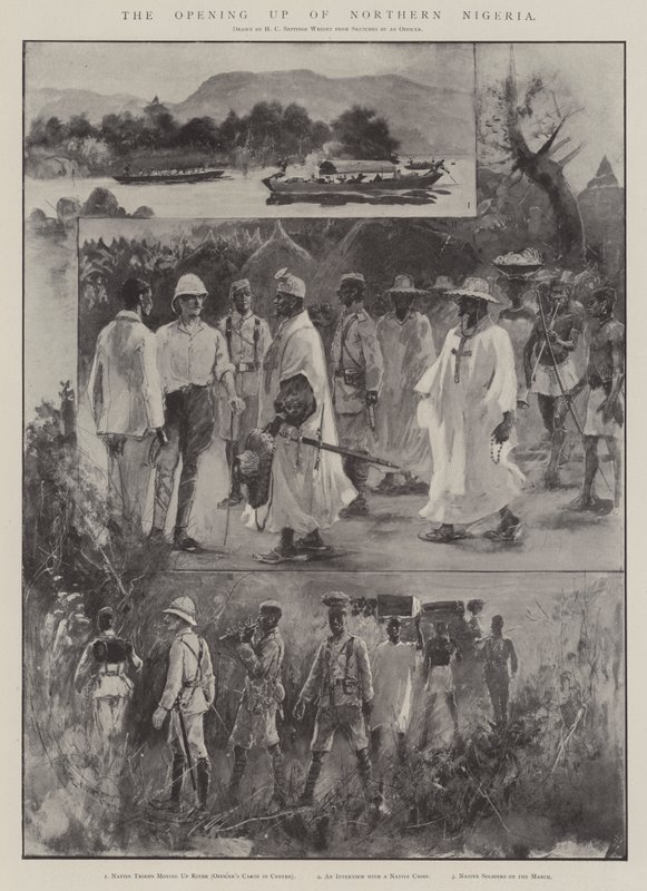 De Opening van Noord-Nigeria door Henry Charles Seppings Wright