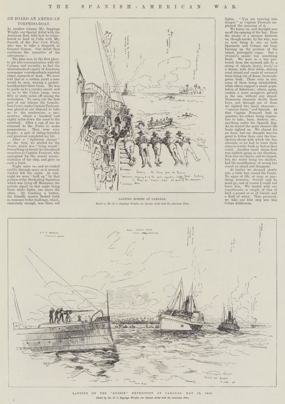 De Spaans-Amerikaanse Oorlog door Henry Charles Seppings Wright